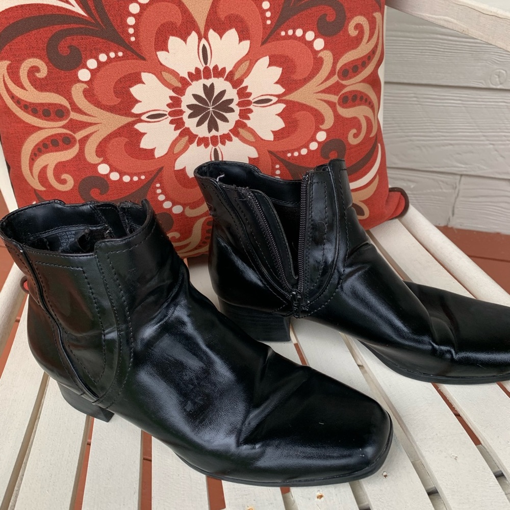 Predictions Ankle Boots, Black, Like New,